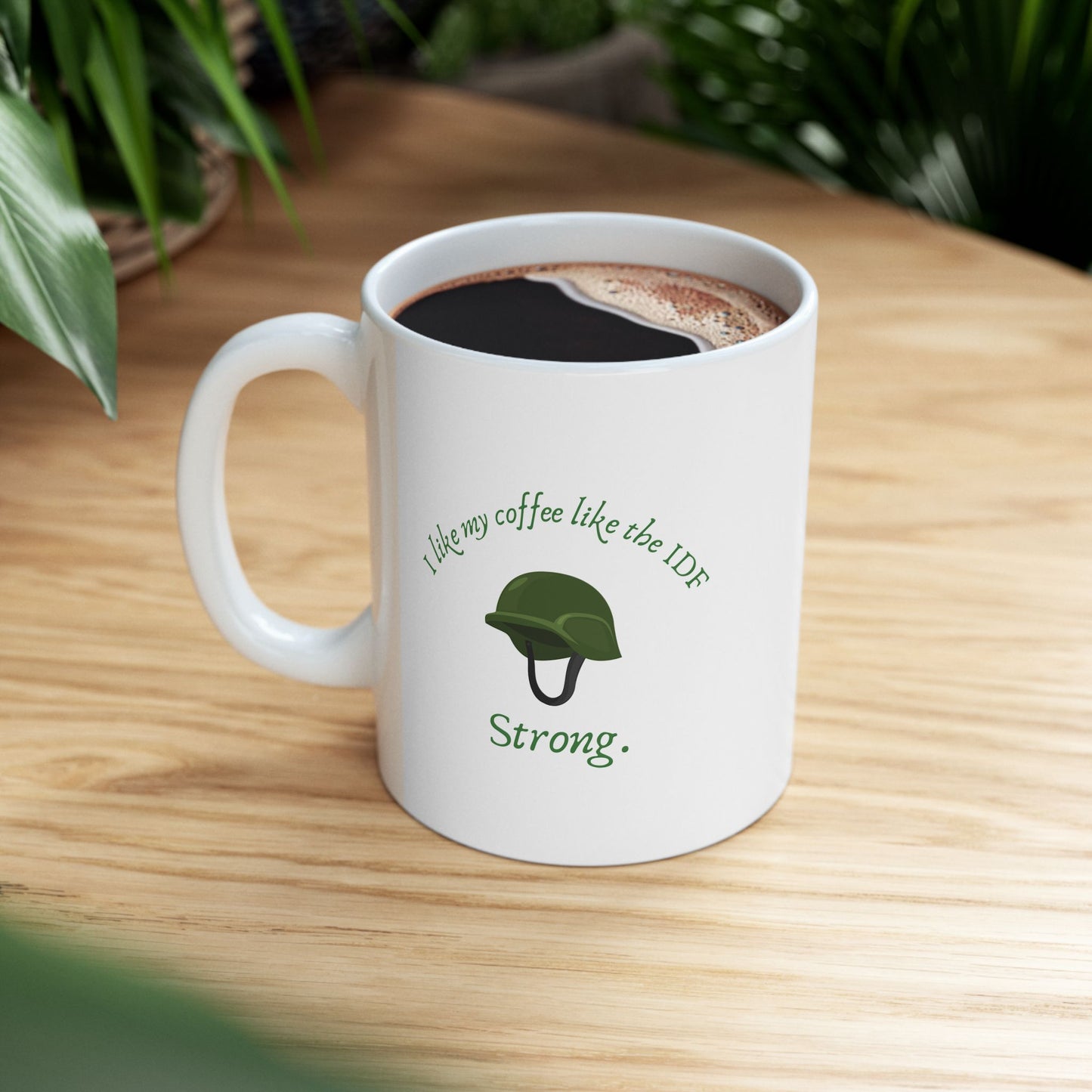 I Like my Coffee Like the IDF