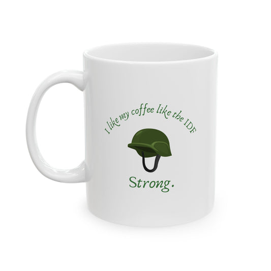 I Like my Coffee Like the IDF