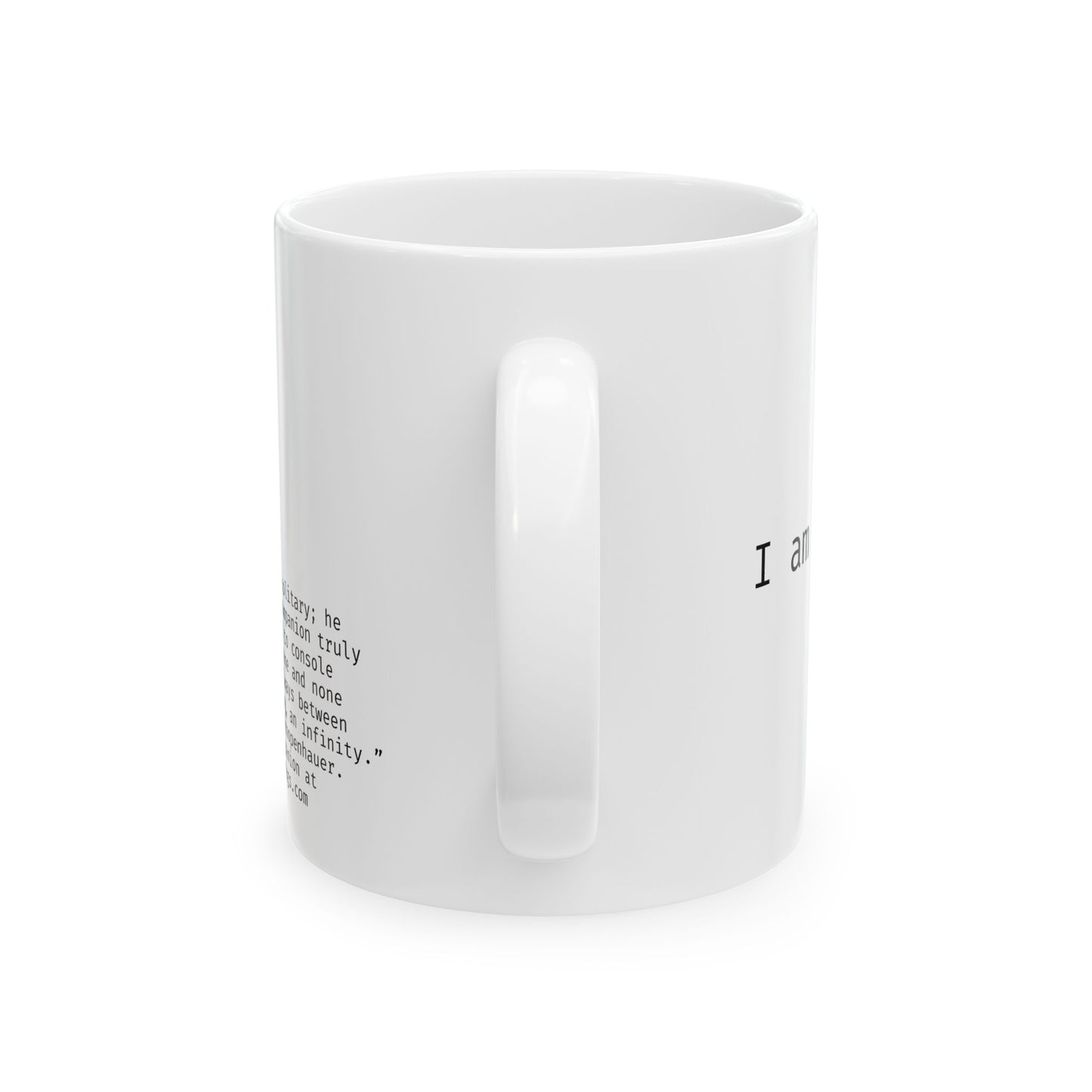 I am a mug.