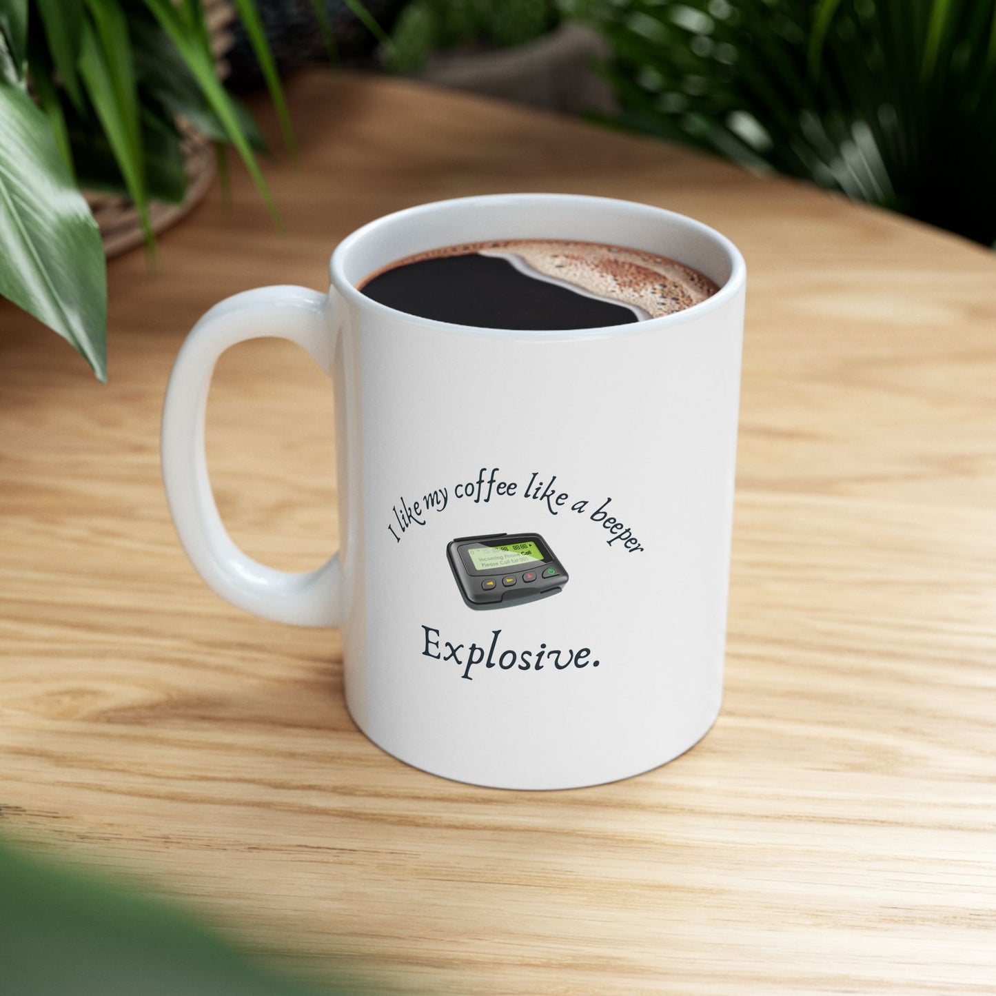 I Like my Coffee Like a Beeper